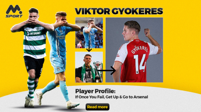 Viktor Gyökeres: If Once You Fail, Get Up &amp; Go to Arsenal